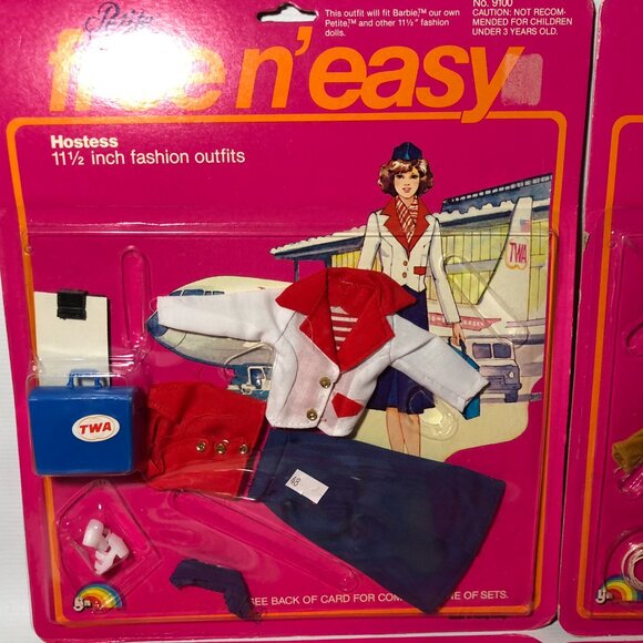 Vintage Barbie Doll Knock Off Outfits by LJN - Lot of 4 - Picture 2 of 11